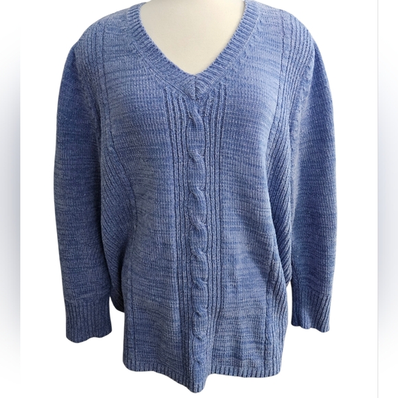 White Stag Sweaters - White Stag Woman Vintage Chenille Sweater 22W/24W